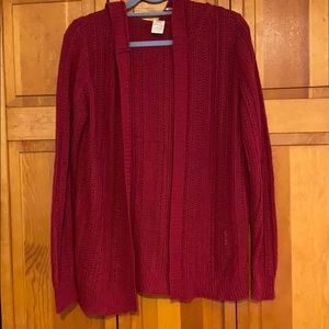 Maroon Knit Sweater